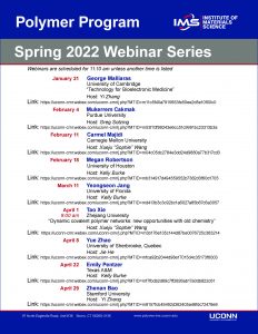 Polymer Program Webinars - Spring 2022